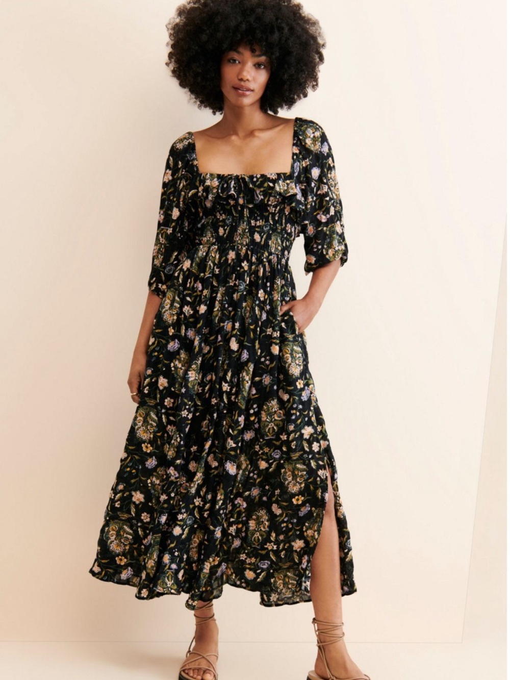 FREE PEOPLE Oasis Midi Dress
